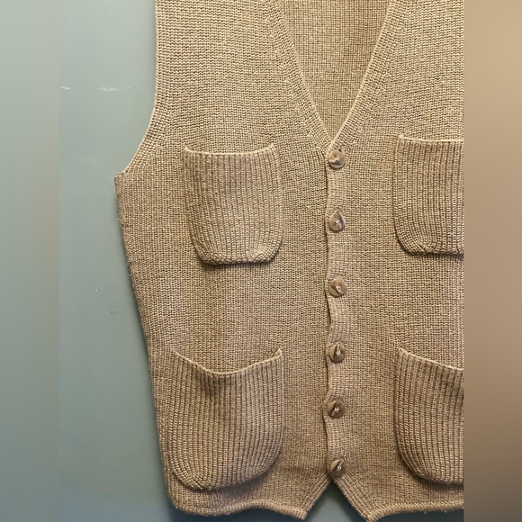 Guess sportswear Vintage 90’s vest size medium 100% Wool - Picture 5 of 9